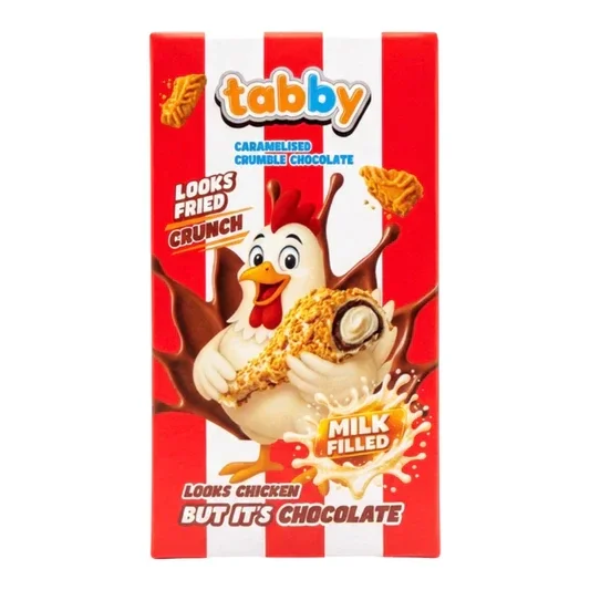 Tabby Crunchy Chocolate