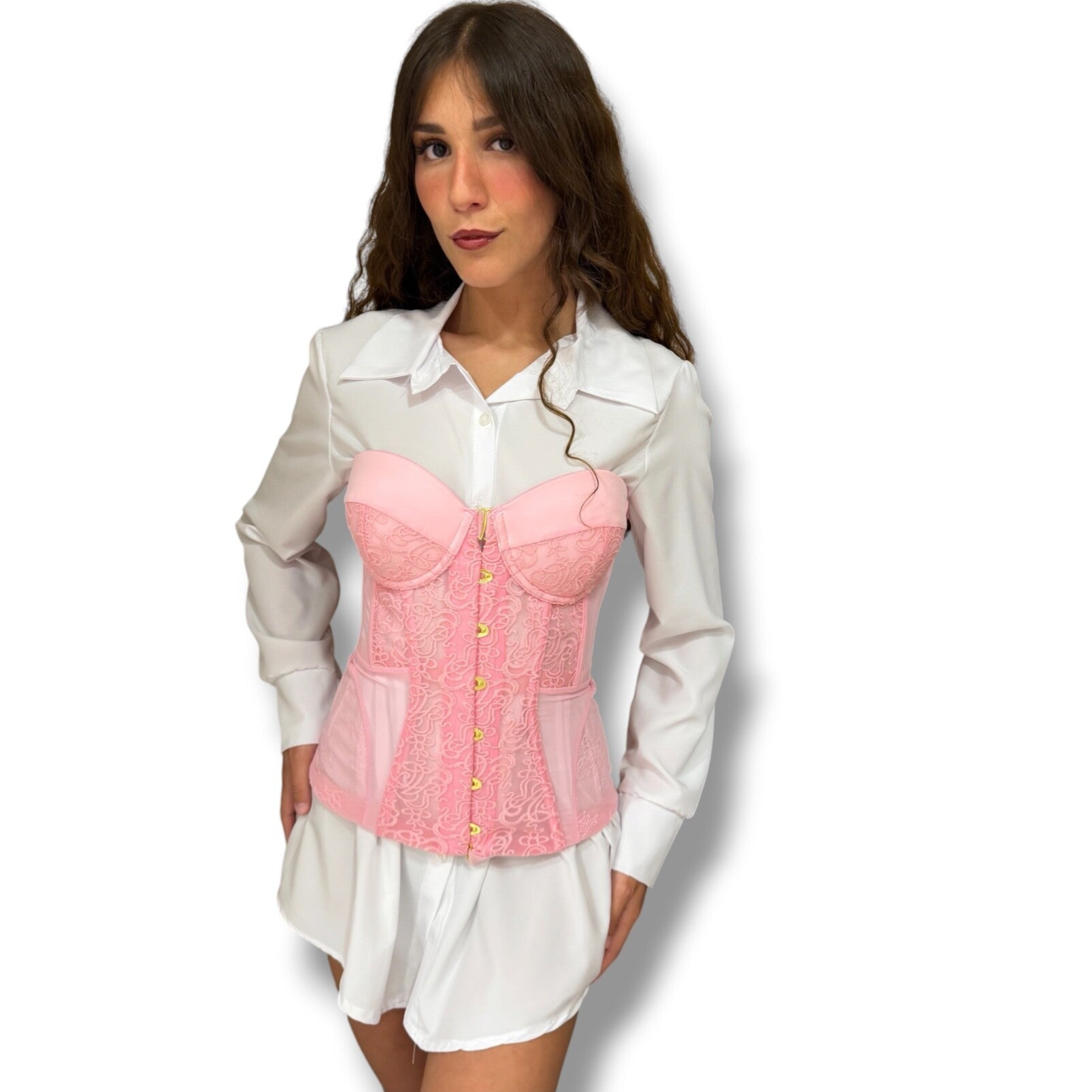 Corpetto “Pink Lace”