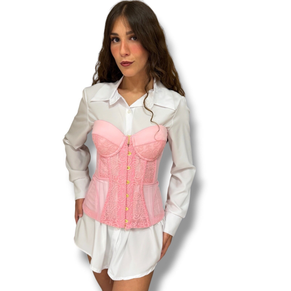 Corpetto “Pink Lace”