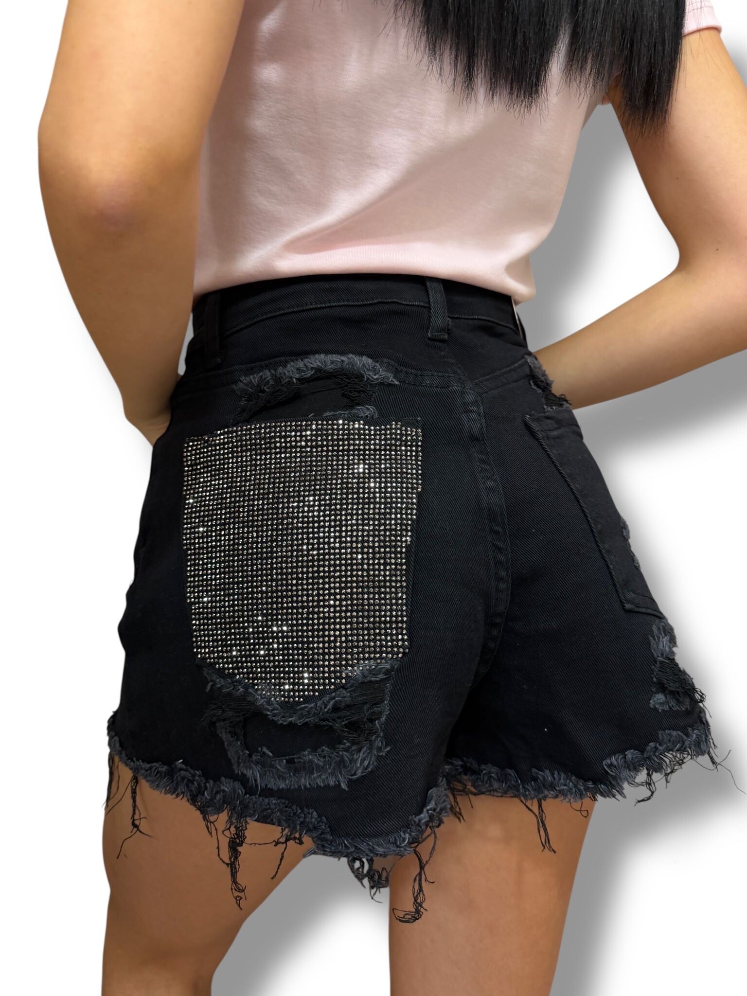 Shorts “Tasca strass”