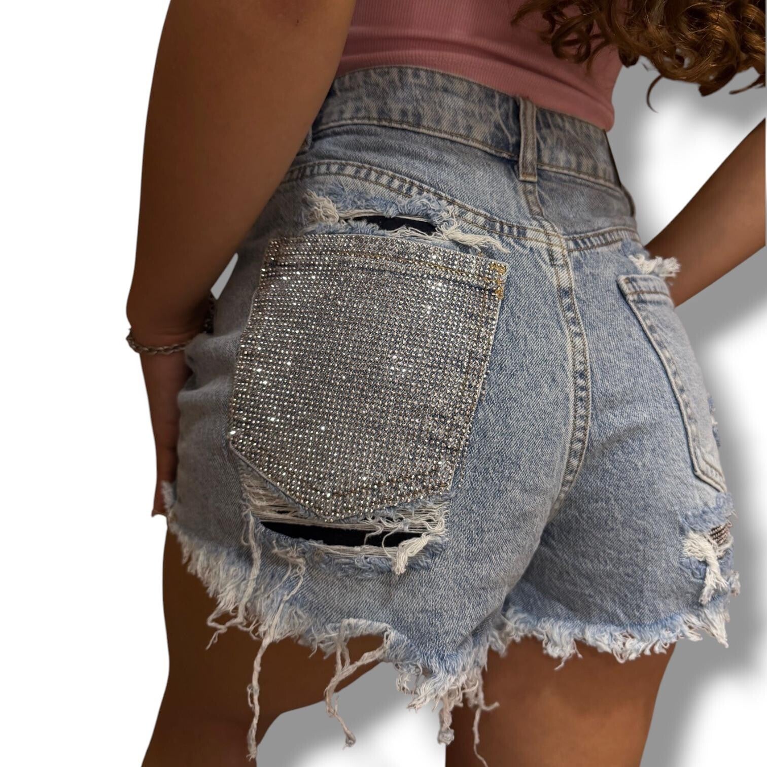 Shorts “Tasca strass”