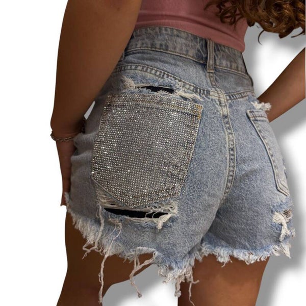 Shorts “Tasca strass”