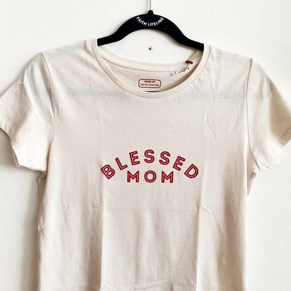 Blessed Mom | Sand | Lady fit | S