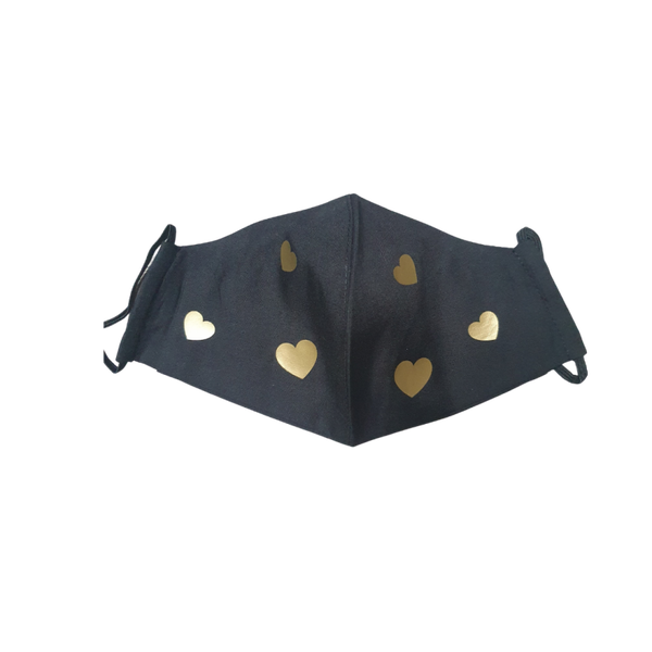 Eerlijk Mondkapje// Golden Heart // Fair Face Masks