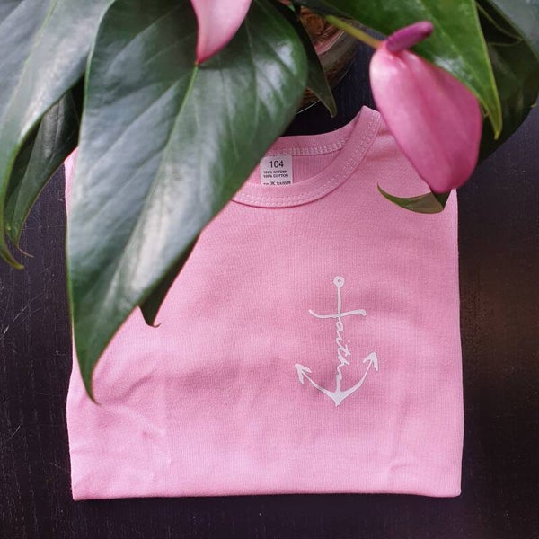 Faith Anchor | Pink Shirt | 104