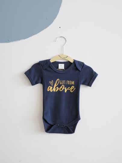 Gift From Above | Navy Romper | 62