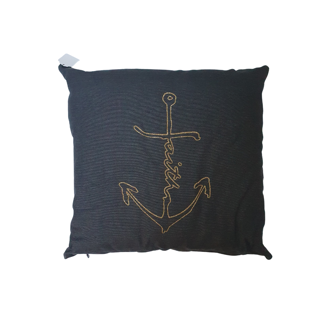 Kussen(sloop) / Pillowcase | Grijs&Goud / Grey&Gold