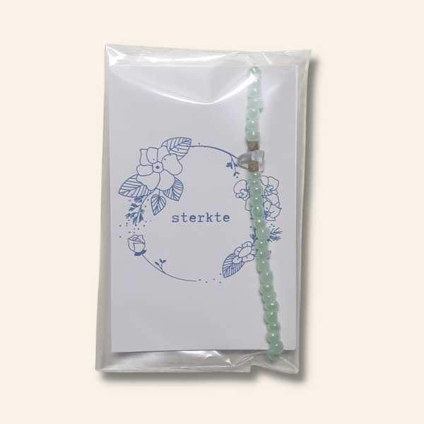 Sterkte + Masai Armbandje