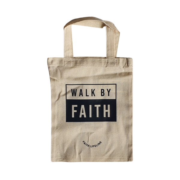 Walk By Faith | Mini Bag | Linnen&Black