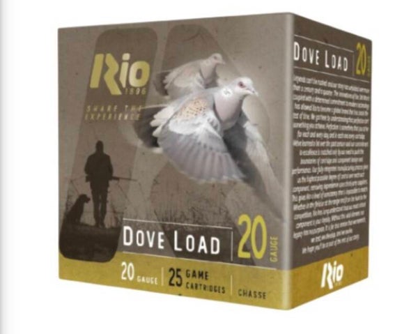 Rio Dove Load 20ga (case)