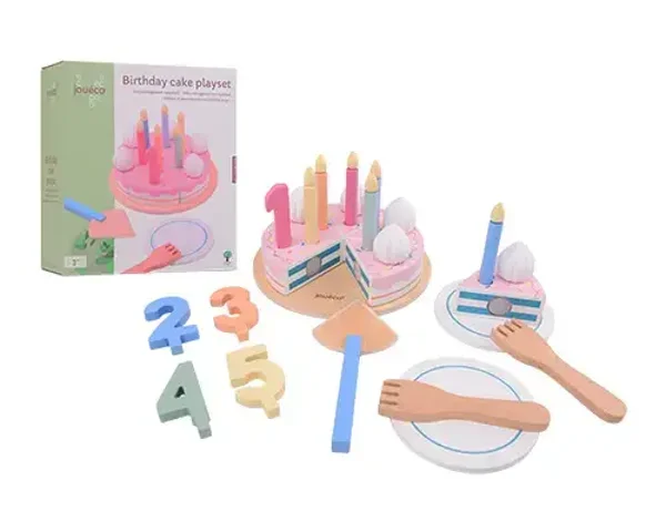 Jouéco - Verjaardagstaart speelset