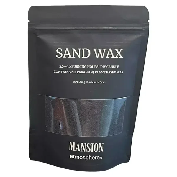 Sand wax zwart 200gram inclusief 7 lonten