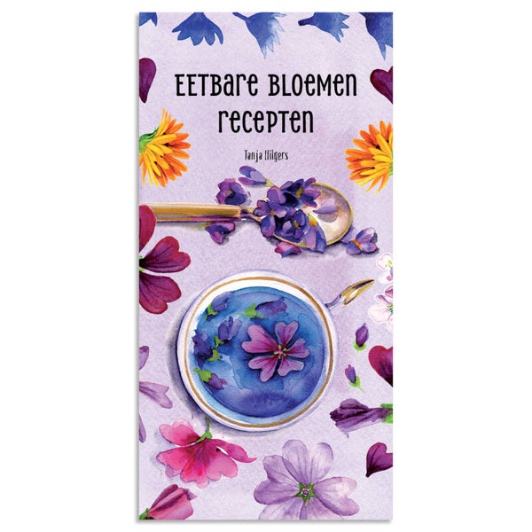 NIEUW Eetbare Bloemen Recepten Boekje ECO