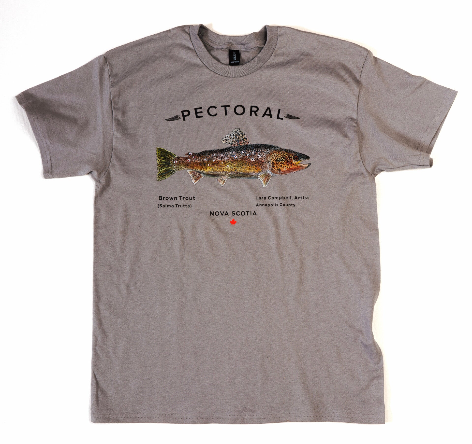 Brown Trout - Short Sleeve - Gravel