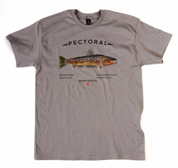 Brown Trout - Short Sleeve - Gravel
