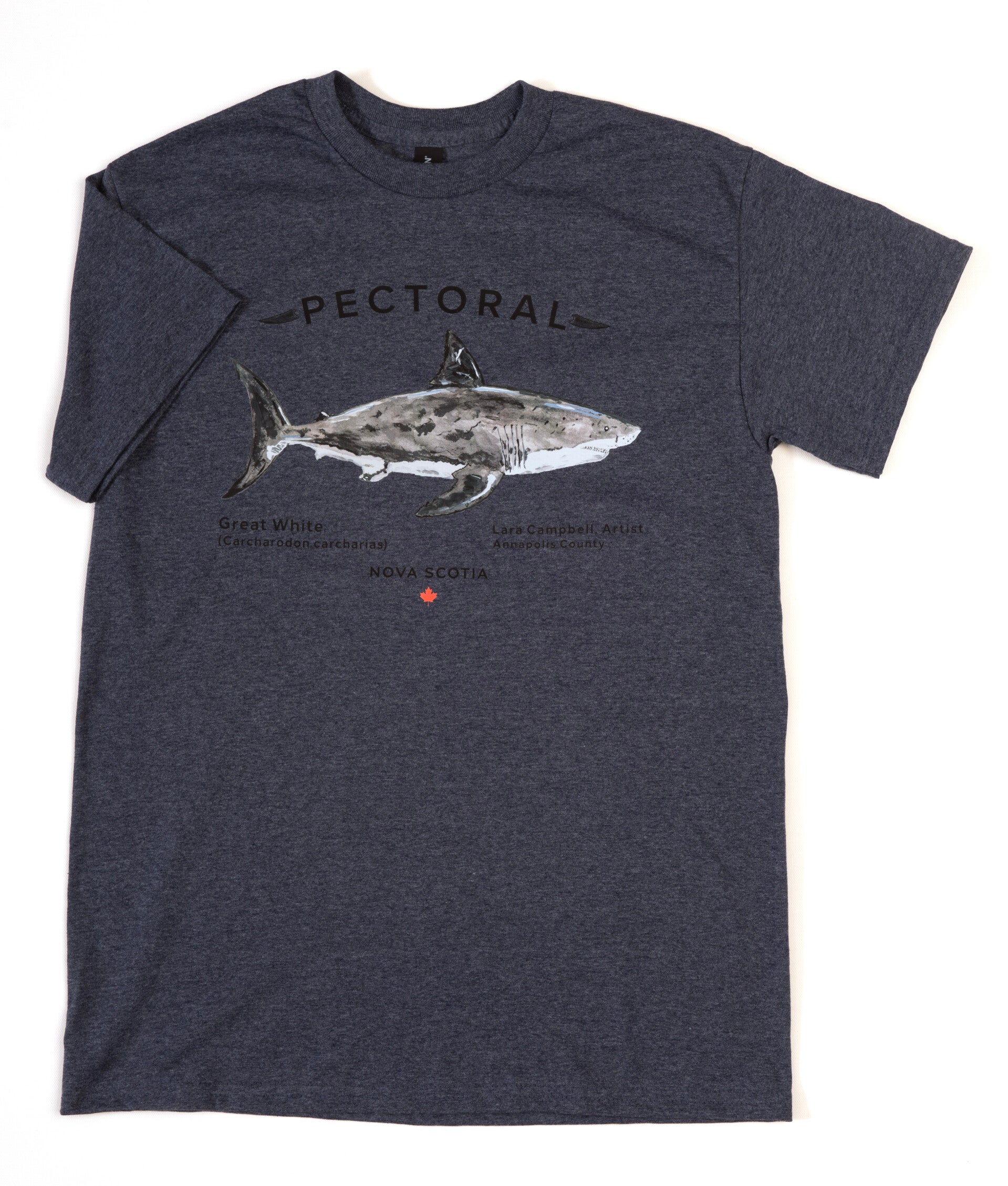 Great White - Short Sleeve - Dark Heather