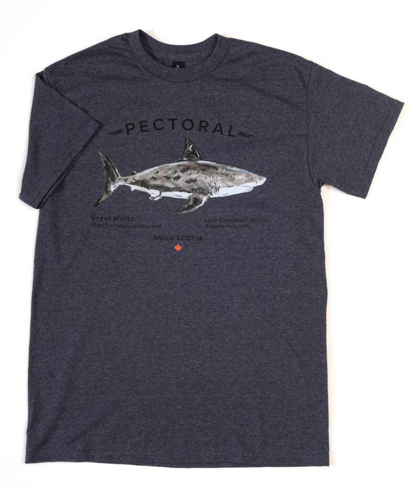 Great White - Short Sleeve - Dark Heather