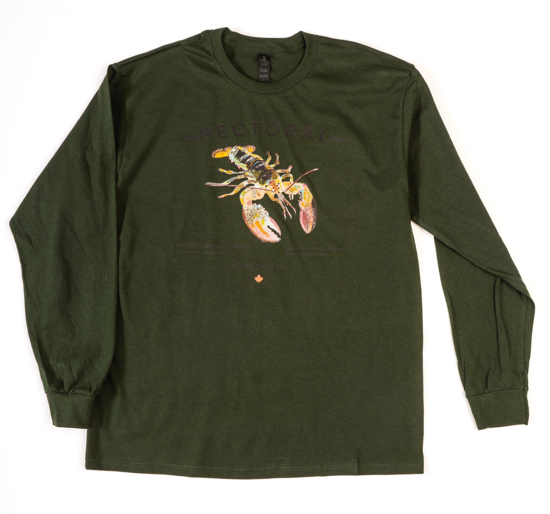 Lobster - Long Sleeve - Forest Green