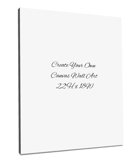 Create Your Own Canvas Wall Art 22"x18"