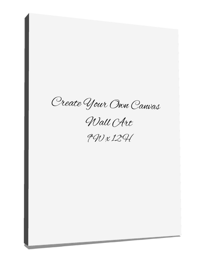 Create Your Own Canvas Wall Art 12"x9"