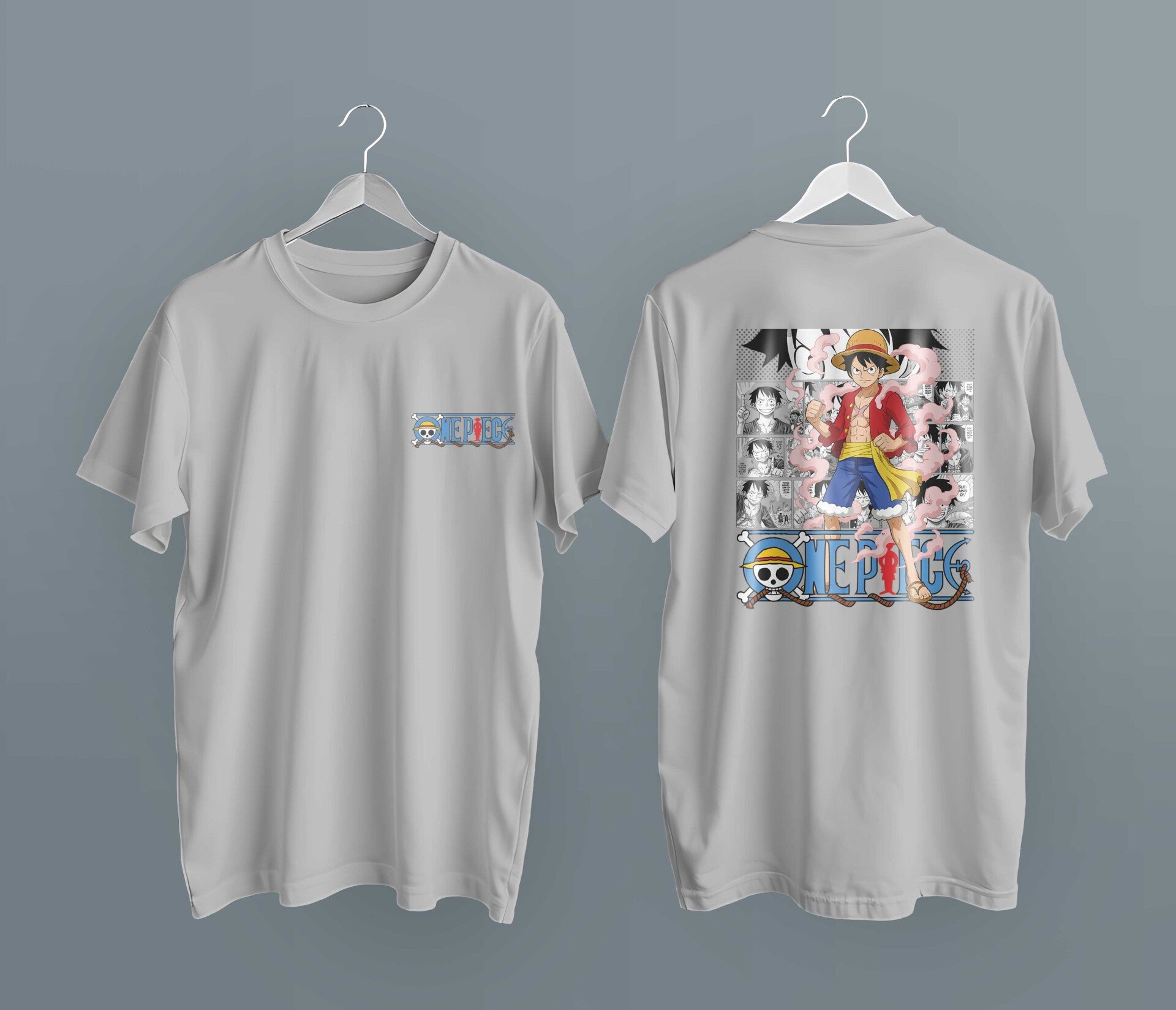 Camiseta Monkey D. Luffy Caricatura.