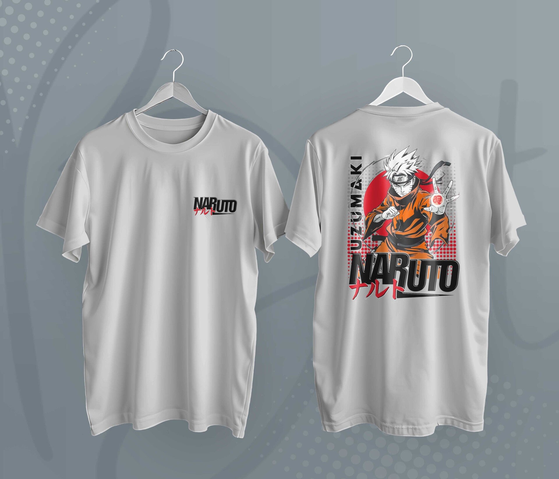 Camiseta Naruto Uzumaki Espíritu del Fuego