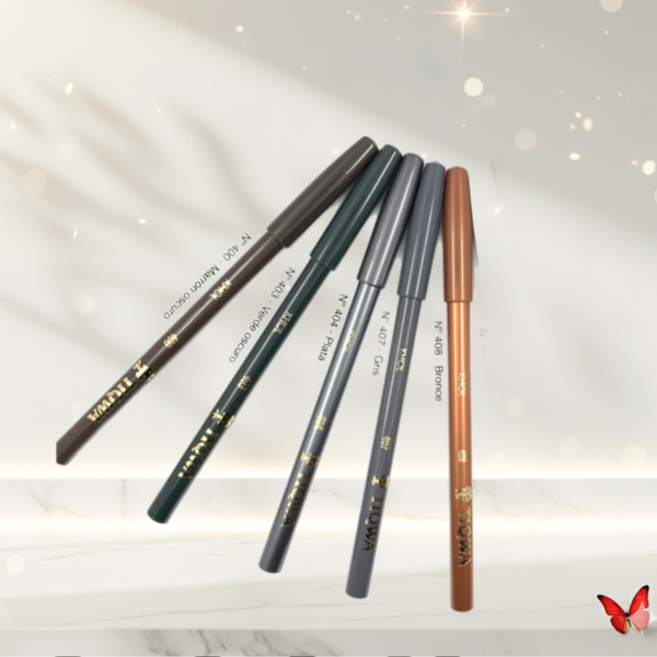 Perfilador de Ojos TIQWA – Larga Duración y Colores Cremosos