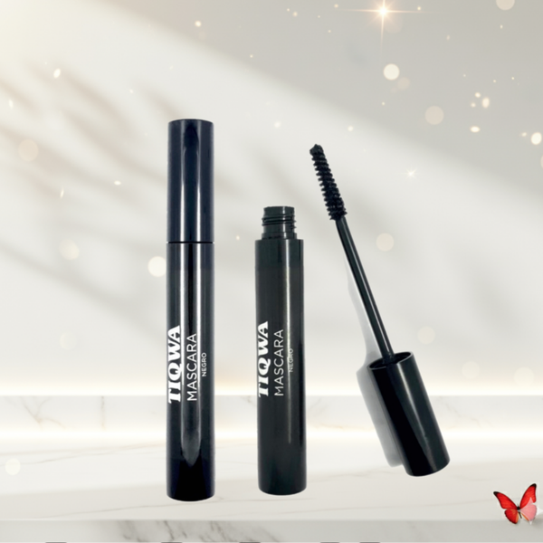 Máscara de Pestañas TIQWA – Negro Intenso, Volumen y Definición