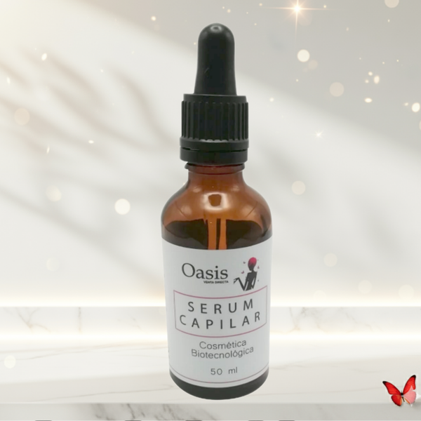 Sérum Capilar Oasis – Fortalecedor, Reparador y Anticaída | Cosmética Biotecnológica (50 ml)
