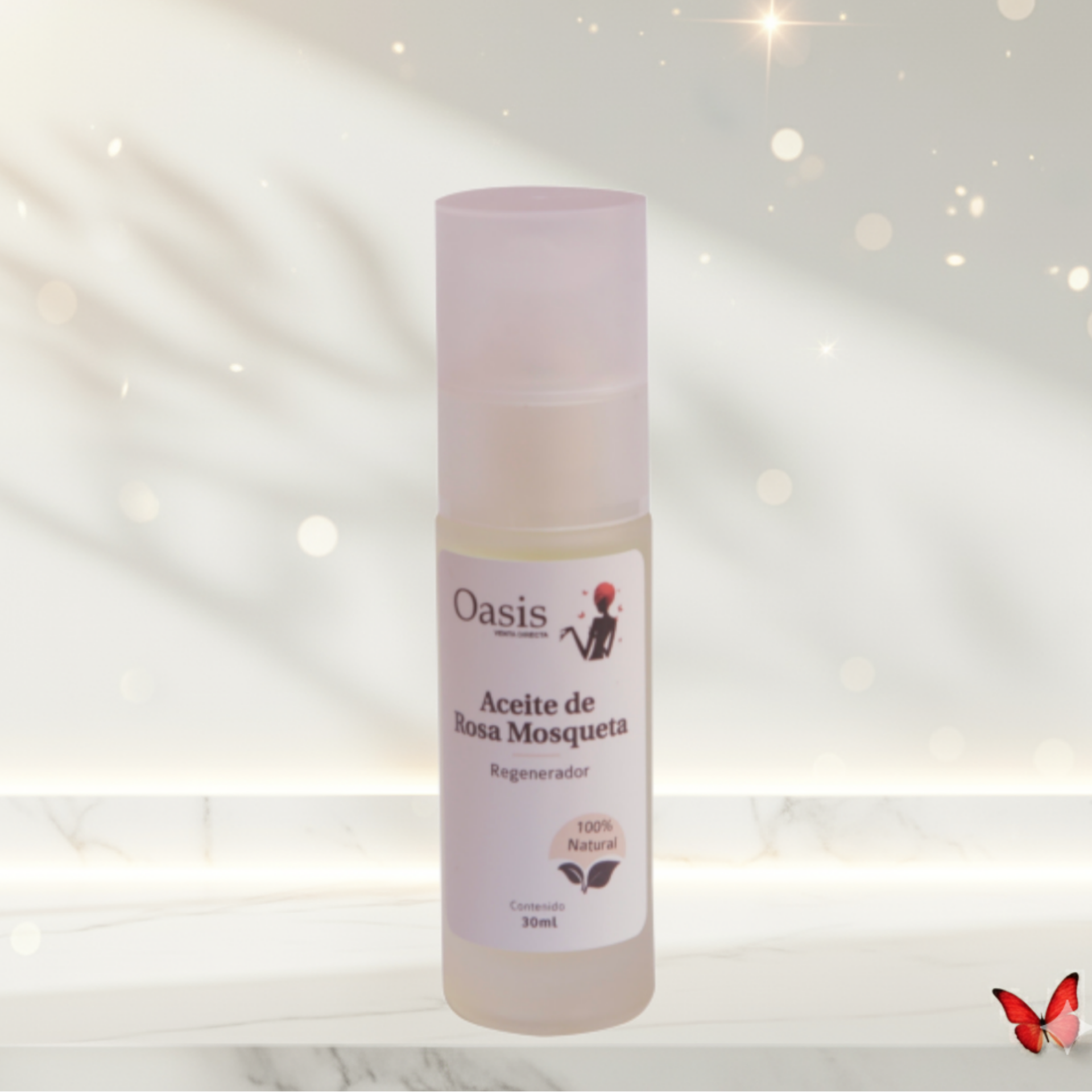 Aceite de Rosa Mosqueta Oasis 100% Natural – Regenerador de la piel (30 ml)