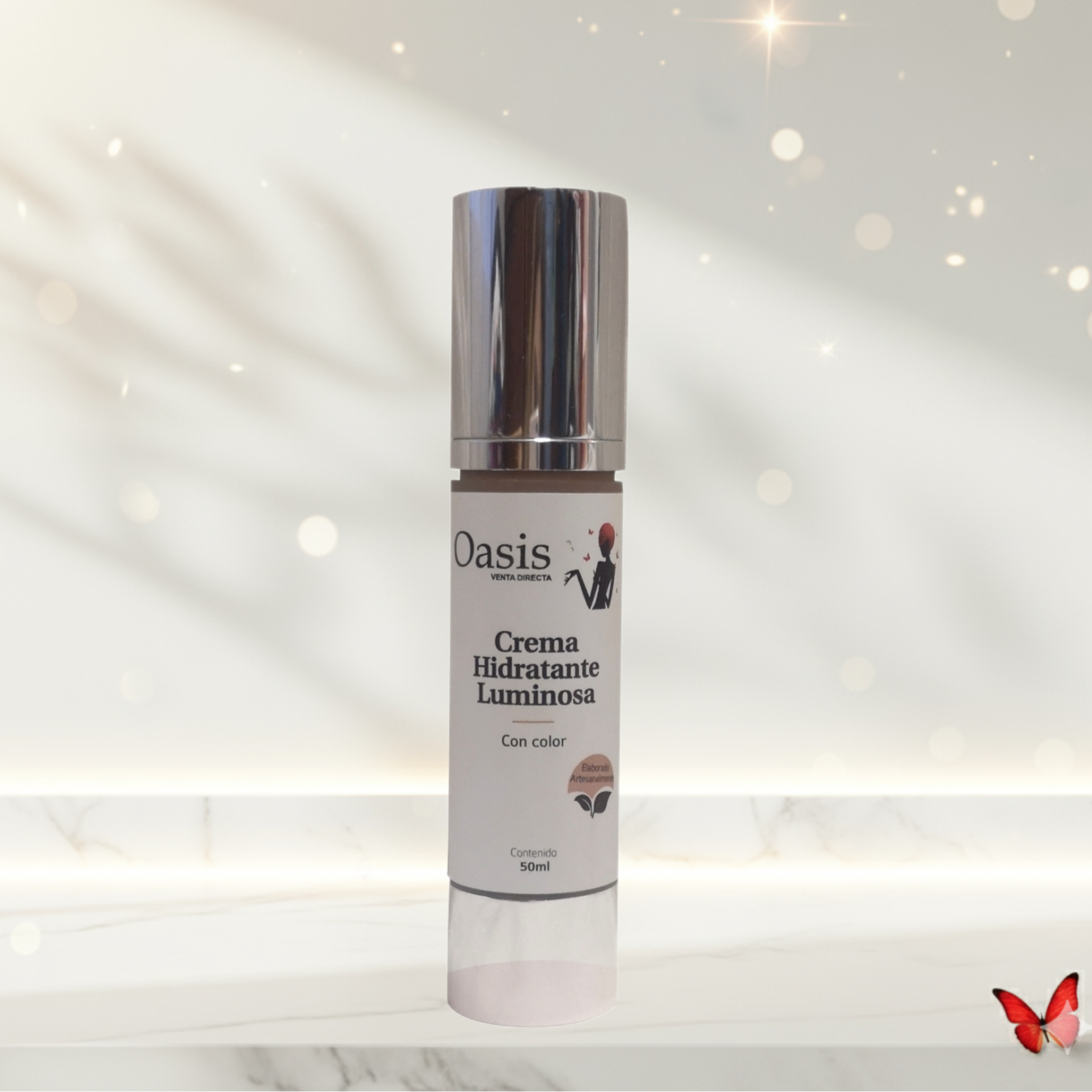 CREMA HIDRATANTE  LUMINOSA CON COLOR Nuestra BB Cream.