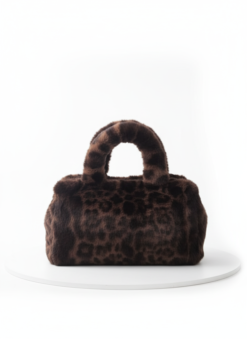 Bolso pelo animal print