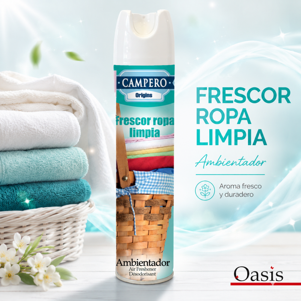 Ambientador Campero Ropa Limpia – 300 ml