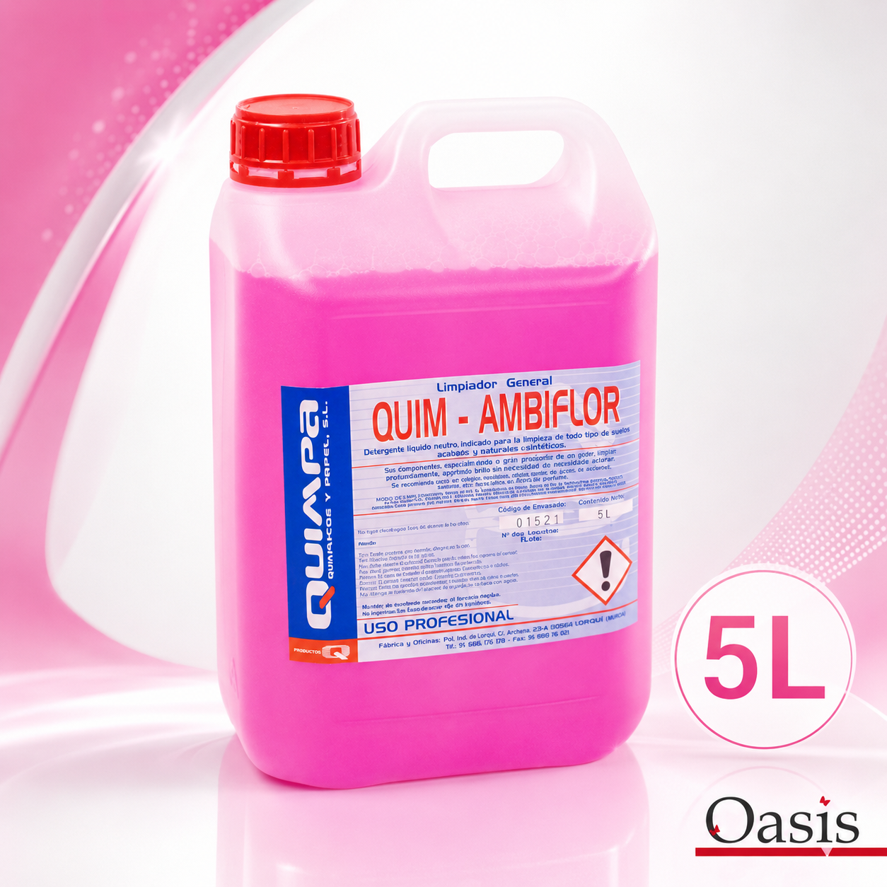 Limpiador General Neutro Perfume Floral – 5 L