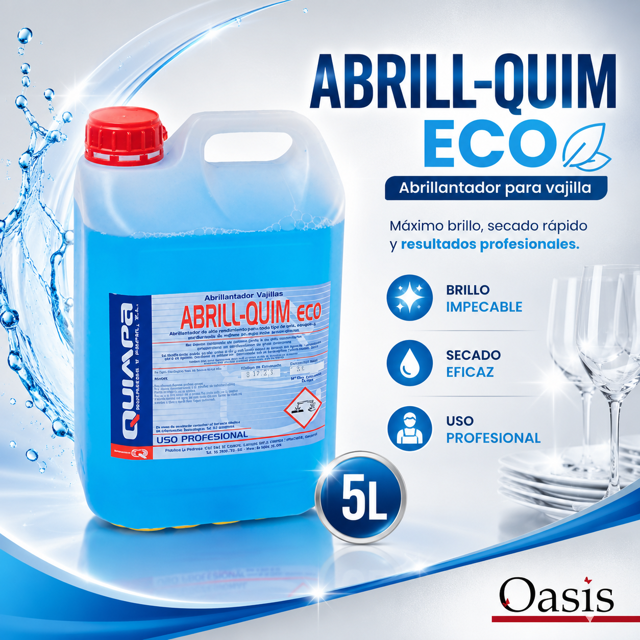 Abrillantador de Vajillas – 5 L