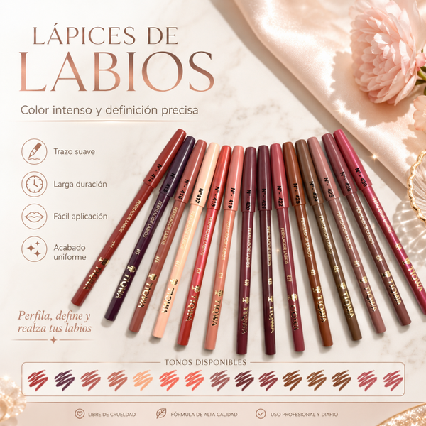 Perfilador de Labios TIQWA – Alta Precisión y Larga Duración en Varios Colores