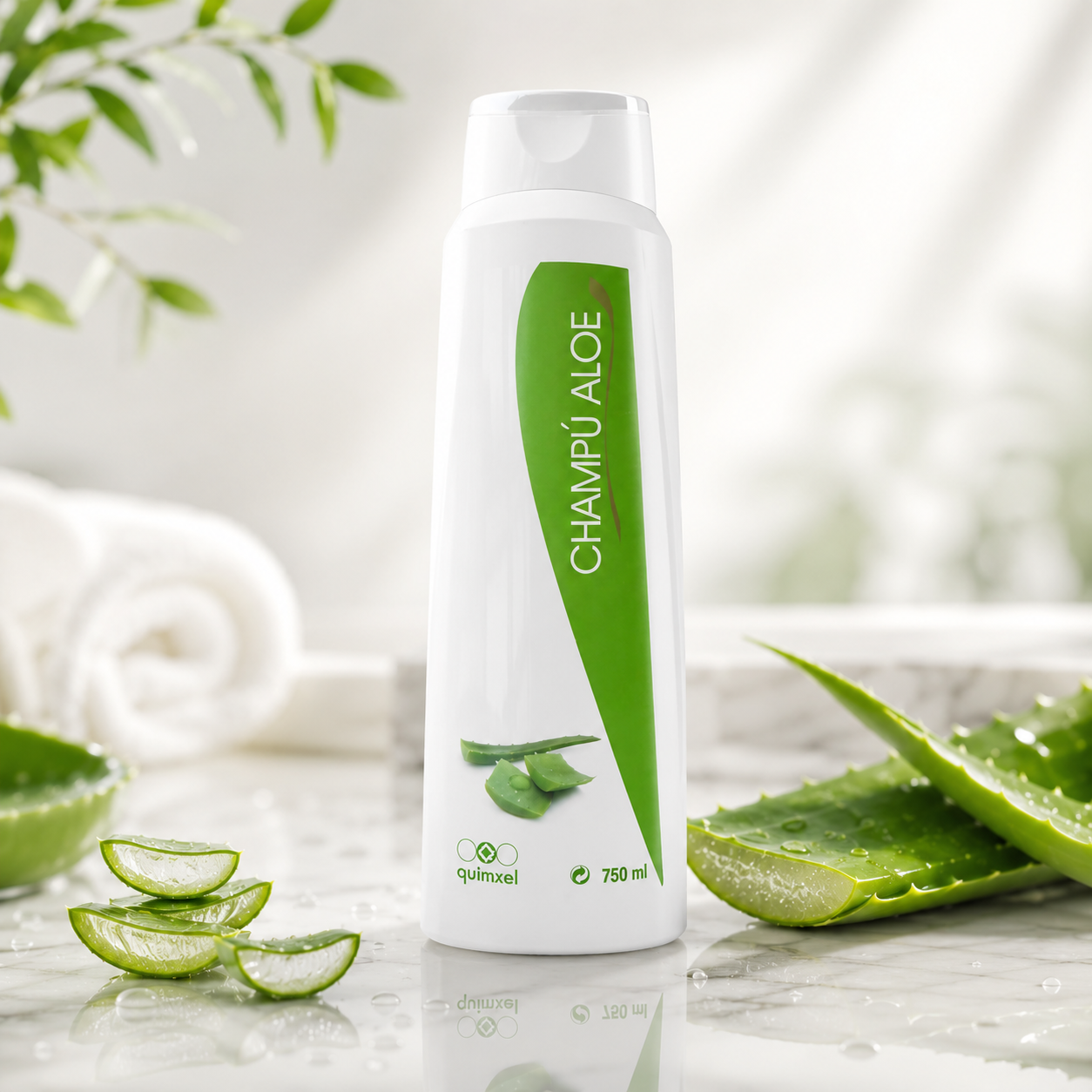 Champú aloe vera