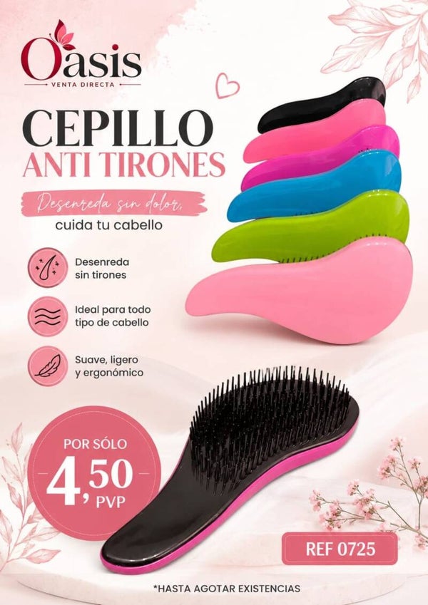 Cepillo Antitirones Desenredante