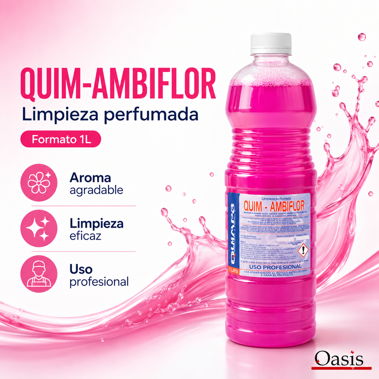 Limpiador General Neutro Perfume Floral – 1 L