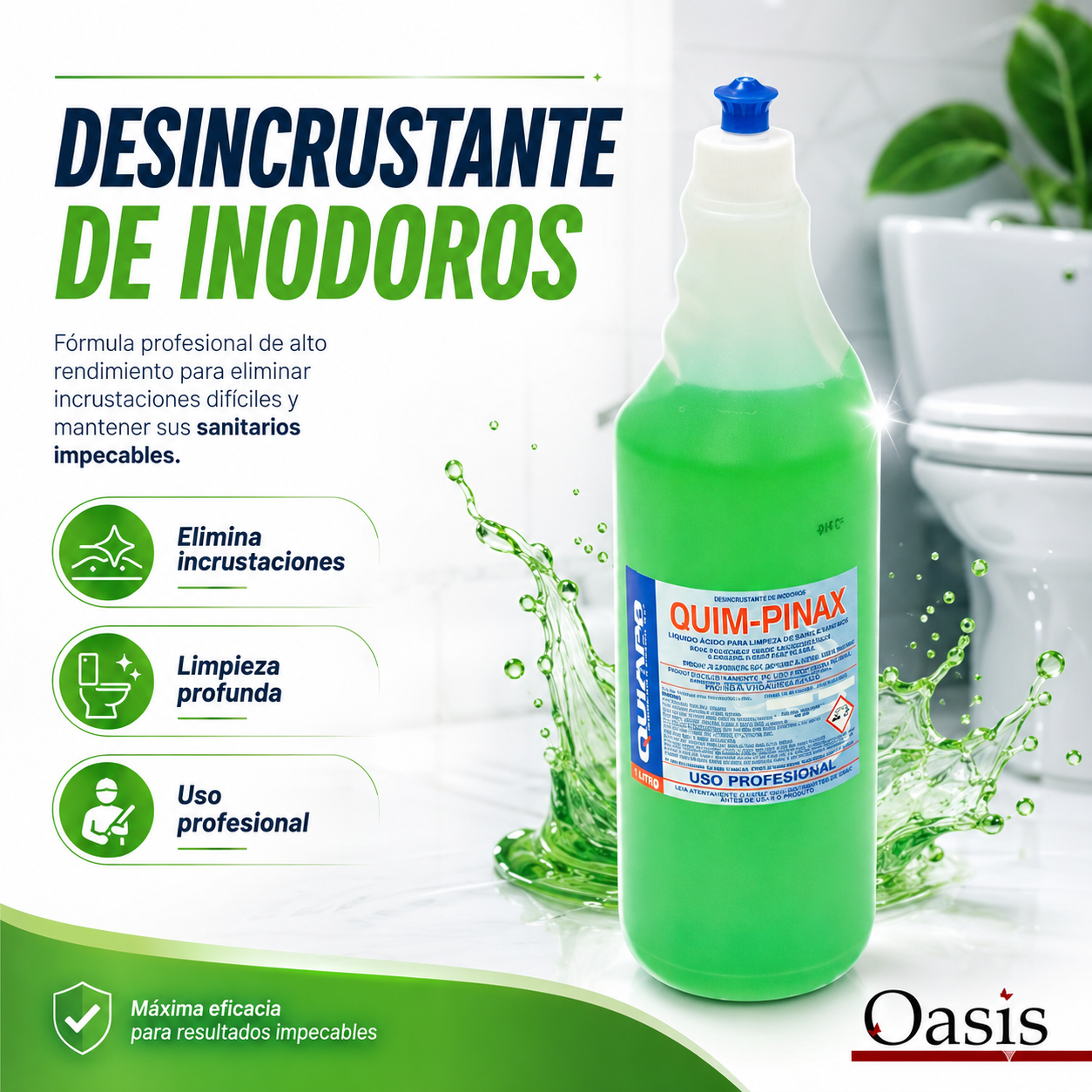 Limpiador Desincrustante de Inodoros