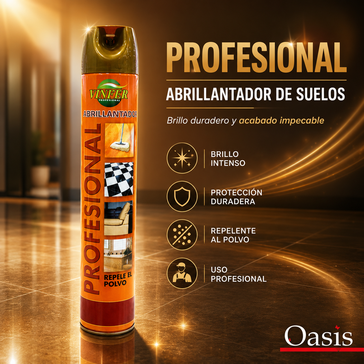 Mopas Capta-Polvo en Aerosol – 750 ml
