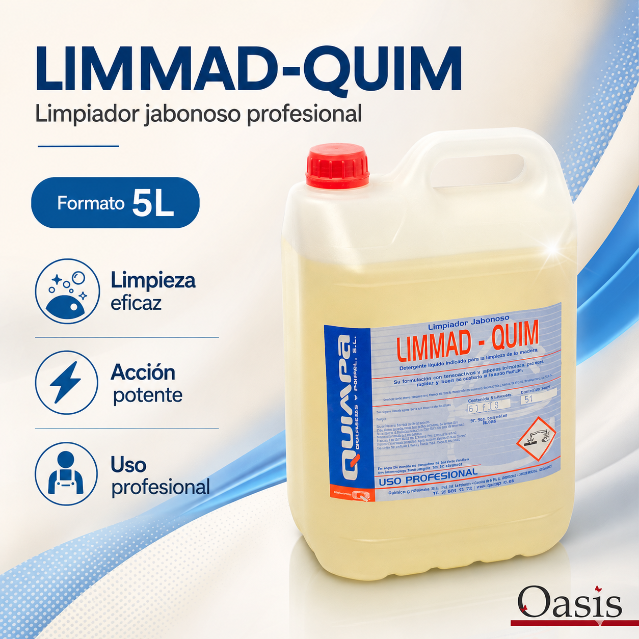 Limpiador Jabonoso de Madera – 5 L