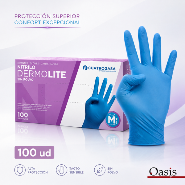 Guantes de nitrilo - caja de 100 unidades