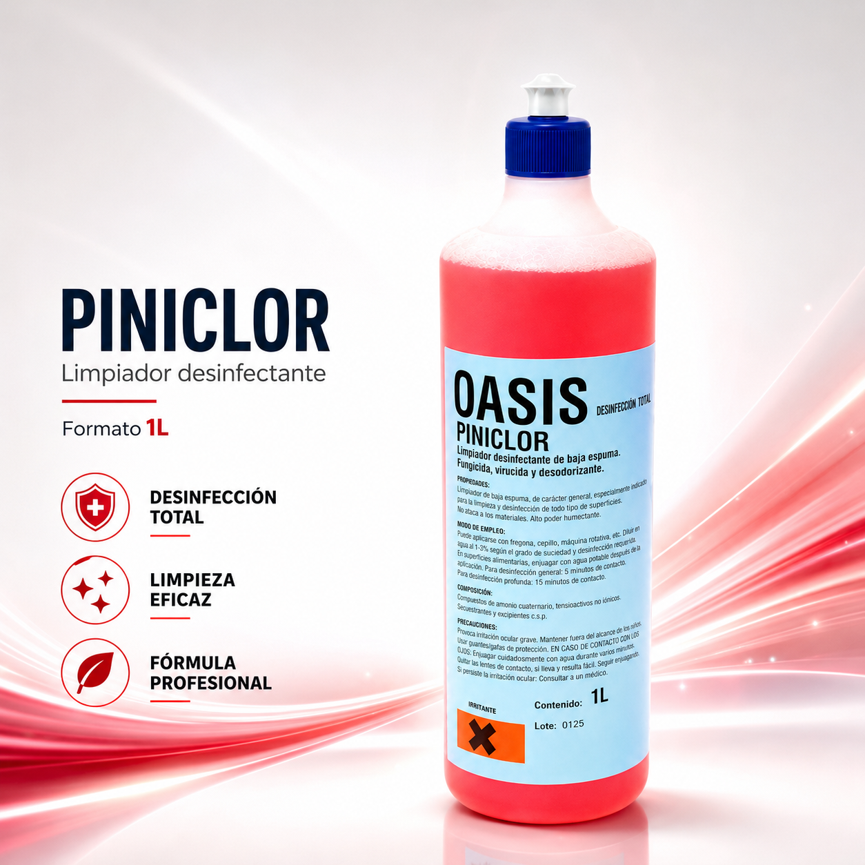 PINICLOR - limpiador desinfectante