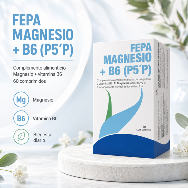 Fepa Magnesio + B6 60 cápsulas