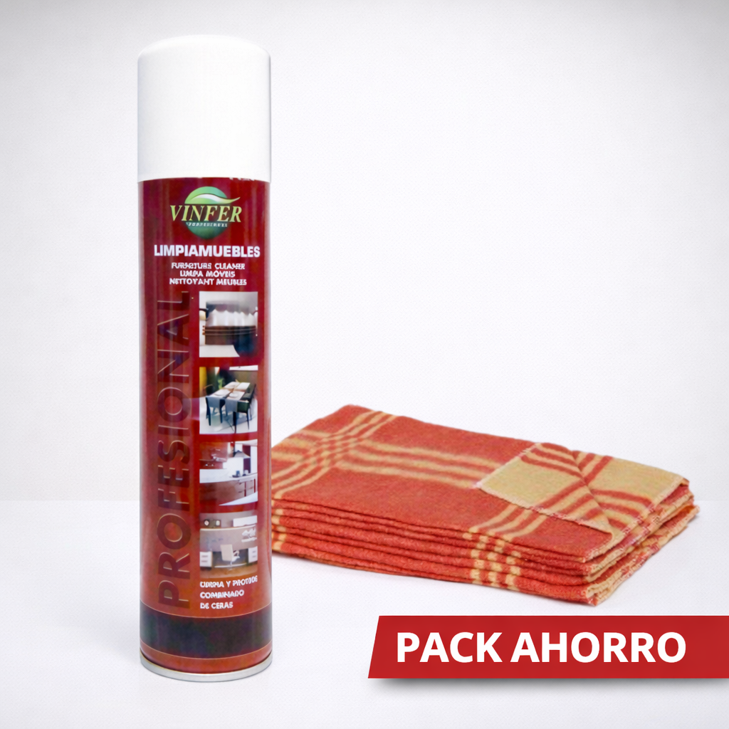 PACK MUEBLES – Limpieza y Brillo Profesional