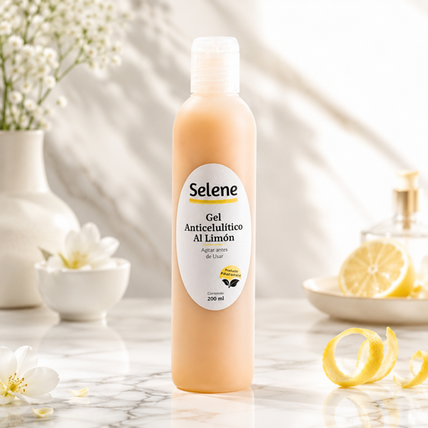 Gel anticelulítico al limón