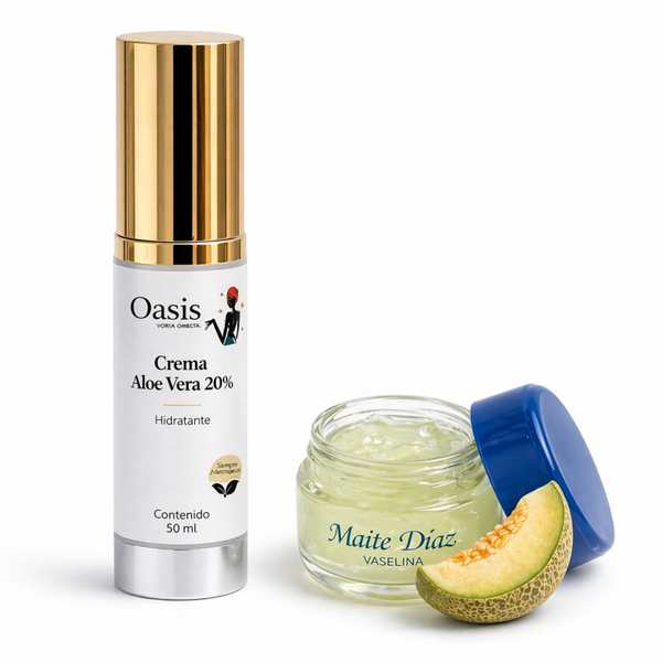 Crema Facial Aloe Vera 20% Regeneradora e Hidratante