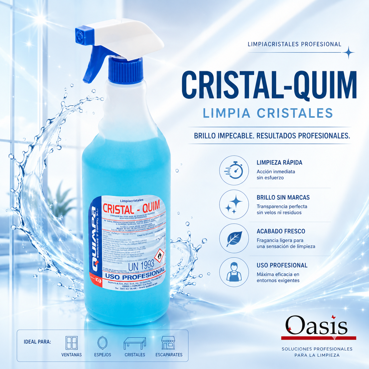 Limpiacristales Concentrado – 1 L