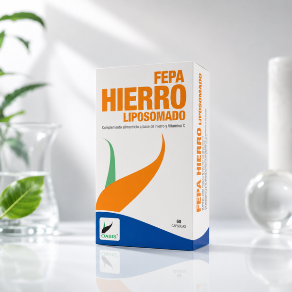 Fepa Hierro LIPOSOMADO 20 cápsulas.